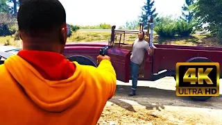 GTA 5 - Franklin Killed Trevor Alternate Ending [4K PC 60FPS MAX SETTINGS]