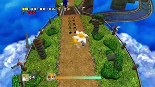 Sonic Adventure 2 (WR) - Tails' Windy Valley 0:14.78 [TAS]