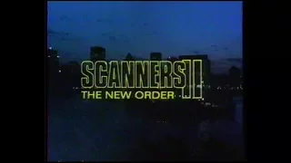 Scanners II: Nowy porządek (1991) (Scanners II: The New Order) zwiastun VHS