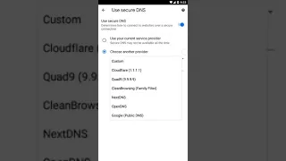 How To Change DNS Server on Google Chrome Android