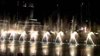 DUBAI FOUNTAINS dancing to Whitney Houston - I will always love u