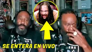 BOOKER T SE ENTERA EN VIVO SOBRE LA PARTIDA DE BRAY WYATT