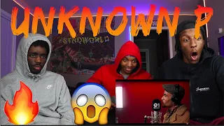 AMERICANS REACT | Unknown P - Fire In The Booth 😂