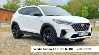 Hyundai Tucson N Line 1.6 T-GDI 2019 Test, Fahrbericht, Review