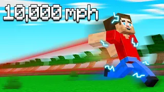 Breaking MAX SPEED In Minecraft!