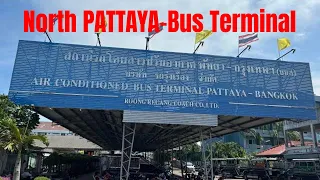 North Pattaya Bus Terminal, 20 September 2023, Pattaya, Thailand