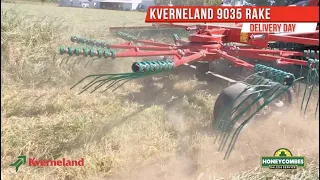 Kverneland 9035 rake delivery