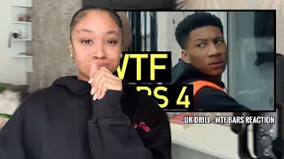 UK DRILL: WTF BARS PART 1- 6 REACTION 👀