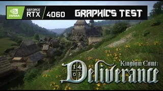 Kingdom Come  Deliverance TEST LAPTOP RTX4060