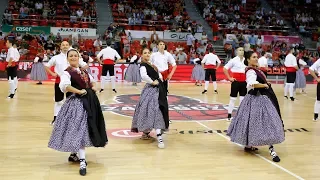 Baluarte Aragonés interpreta "Los sitios de Zaragoza" en el Príncipe Felipe