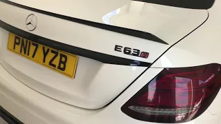 New E63s AMG pure sound!