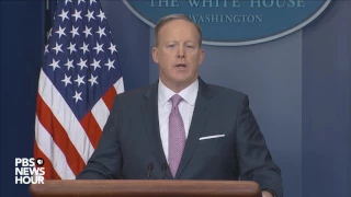 Watch Sean Spicer's first official press briefing