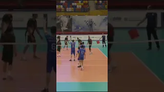 Ильяс атакуэйшн в волейболе))) #🏐 #volleyball #волейбол #грозный