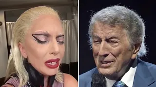 Lady Gaga BREAKS DOWN In Tears After Finding Out Tony Bennett Died