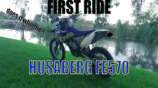 First Ride: Husaberg FE570