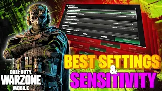 Warzone Mobile SETTINGS & SENSITIVITY | Warzone Mobile TIPS & TRICKS