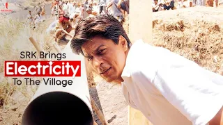 Swades - SRK brings electricity to the village | Movie Scene | Shah Rukh Khan, Gayatri Joshi