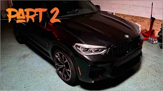BMW X3M Dyno run After Downpipe and Tune