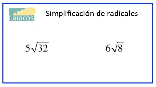 Simplificacion de radicales (ejemplo 2)