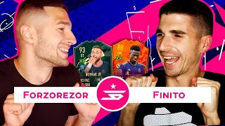 ТУТОРИАЛ ПО ФИНТАМ С ДРУГОМ В FIFA 22 / ЗВЁЗДНАЯ БИТВА vs. FORZOREZOR - 5 тур