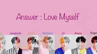 BTS (방탄소년단) - Answer : Love Myself (Color Coded Lyrics Eng/Han/Rom)