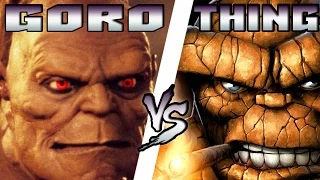 Кто кого? #58 Горо (Mortal Kombat) vs Существо (Marvel) #bezdarno