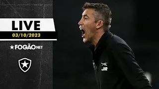 FOGÃONET LIVE: QUAL A SITUAÇÃO DE BRUNO LAGE NO BOTAFOGO? | PODE SER DEMITIDO?