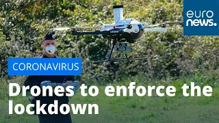 Italian mayor uses drones to tell people to stay home under coronavirus lockdown