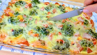 I've never eaten broccoli with cauliflower so delicious! Amazing casserole recipe.