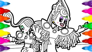 Velvet and Veneer Sweet Dreams Coloring Pages | Trolls Band Together