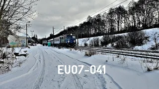 [ PKP Cargo ] - EU07-041  - Toruń Kluczyki  - Paprykowe Filmy