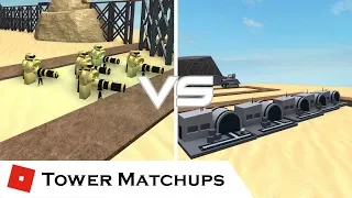 Leveling the Play Field | Tower Matchups | Tower Battles [ROBLOX]