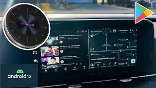 Full Android 12 Google Play Store on ANY Car - OttoAibox P3 CarPlay AI Box Review Kia Carnival 2024