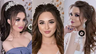 Hairstyles for ethnic wear || hairstyles for girls in wedding || TREND SEARCH