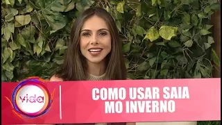 Tendências de saias outono/inverno 2018 - Vida Melhor - 10/04/2018