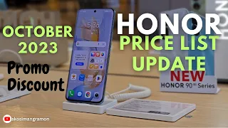 HONOR PRICE LIST UPDATE AND NEW MODELS RELEASED OCTOBER 2023 | HONOR 90 5G TOP FEATURES EXPLAINED