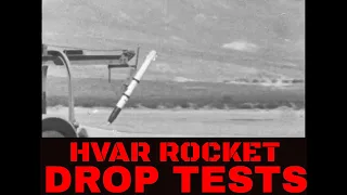 WWII ERA  DROP TESTS OF HIGH VELOCITY AIRCRAFT ROCKET (HVAR)   NOTS CHINA LAKE    85214