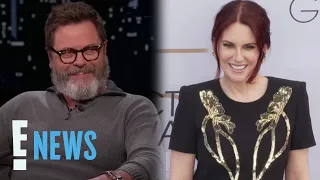 Nick Offerman Credits Wife Megan Mullally for Iconic Last of Us Cameo | E! News