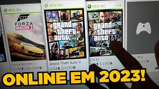 JOGANDO XBOX 360 ONLINE EM PLENO 2023 - POV