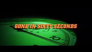 Nicholas Cage is: Gone In Sixty Seconds (Opening Intro)