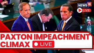 Paxton Impeachment Trial Live | Texas Senate Votes To Remove Ag Ken Paxton Over Corruption Charges