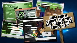 How much malware can you get from fake Minecraft Force OP? [Educational purposes]