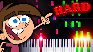 The Fairly OddParents! Theme Song - Piano Tutorial