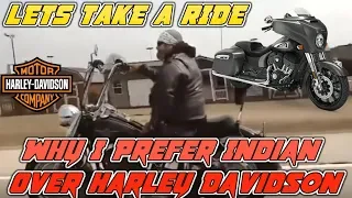 Why I Support Indian Motorcycles over Harley Davidson~ My First Motovlog