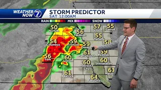 Impact weather Friday: AM fog, overnight storms