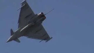 Royal Air Force Eurofighter Typhoon Solo Display @ RIAT 21-07-2013