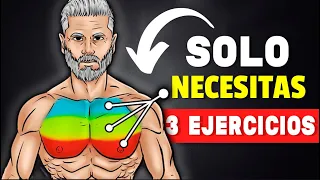 ✅ Los ÚNICOS 3 Ejercicios Para El Pecho Inferior Que Necesitas Para Tener Pectorales Redondeados