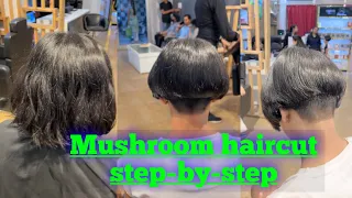 How To: Mushrooms Haircut Easy Technique / Short Bob haircut / Haircut Tutorial / Baby Haircut ￼