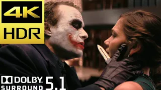 Joker Looks for Harvey Dent at Party Scene | The Dark Knight (2008) Movie Clip 4K HDR