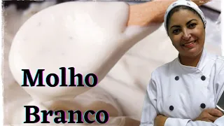 Molho branco com requeijão e  creme de leite